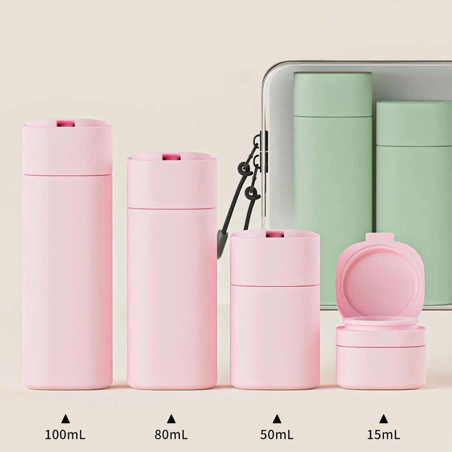 Travel-Size Cosmetic Bottles